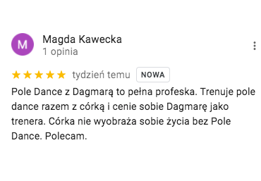 Trener Pole Dance Warszawa Opinie